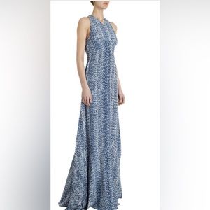 DEREK LAM 100% Silk maxi dress